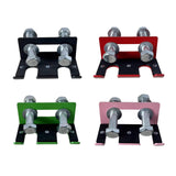 Maxbell Barbell Holder for Squat Rack Vertical Rack Attachment Double Barbell Hanger Black