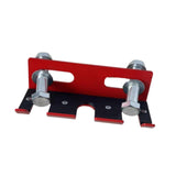 Maxbell Triple Barbell Holder for Squat Rack Metal Home Gym Accessory Gym Bar Hanger Red