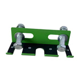 Maxbell Triple Barbell Holder for Squat Rack Metal Home Gym Accessory Gym Bar Hanger Green