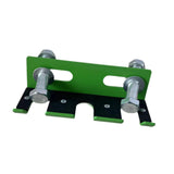 Maxbell Triple Barbell Holder for Squat Rack Metal Home Gym Accessory Gym Bar Hanger Green