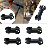 Maxbell Bike Stem Sturdy Easy Installation Lightweight Professional Compatible Black Length 6 cm