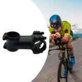 Maxbell Bike Stem Sturdy Easy Installation Lightweight Professional Compatible Black Length 6 cm