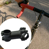 Maxbell Bike Stem Sturdy Easy Installation Lightweight Professional Compatible Black Length 7 cm