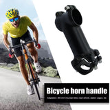 Maxbell Bike Stem Sturdy Easy Installation Lightweight Professional Compatible Black Length 8 cm