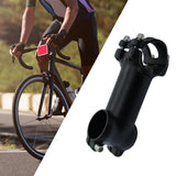 Maxbell Bike Stem Sturdy Easy Installation Lightweight Professional Compatible Black Length 8 cm