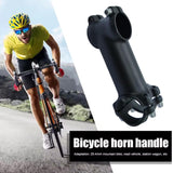 Maxbell Bike Stem Sturdy Easy Installation Lightweight Professional Compatible Black Length 9 cm