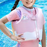 Maxbell Kids Swim Vest Boys Girls Swim Jacket for Beach Playing  Pink