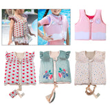 Maxbell Kids Swim Vest Boys Girls Swim Jacket for Beach Playing  Pink