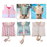 Maxbell Kids Swim Vest Boys Girls Swim Jacket for Beach Playing  Pink