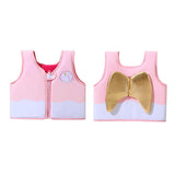 Maxbell Kids Swim Vest Boys Girls Swim Jacket for Beach Playing  Pink