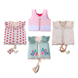 Maxbell Kids Swim Vest Boys Girls Swim Jacket for Beach Playing  Pink