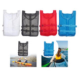 Maxbell Kayak Life Vest Portable Comfortable Swim Jacket for Surfing Sailing Fishing White