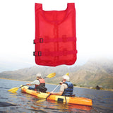 Maxbell Kayak Life Vest Portable Comfortable Swim Jacket for Surfing Sailing Fishing Red