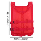 Maxbell Kayak Life Vest Portable Comfortable Swim Jacket for Surfing Sailing Fishing Red