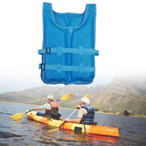 Maxbell Kayak Life Vest Portable Comfortable Swim Jacket for Surfing Sailing Fishing Blue