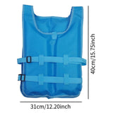 Maxbell Kayak Life Vest Portable Comfortable Swim Jacket for Surfing Sailing Fishing Blue