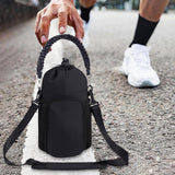 Maxbell Water Bottle Holder Pouch Insulated Water Bottle Carrier for Running Walking Black