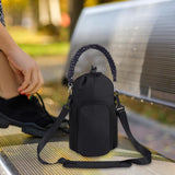 Maxbell Water Bottle Holder Pouch Insulated Water Bottle Carrier for Running Walking Black