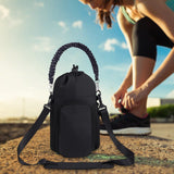 Maxbell Water Bottle Holder Pouch Insulated Water Bottle Carrier for Running Walking Black
