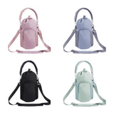 Maxbell Water Bottle Holder Pouch Insulated Water Bottle Carrier for Running Walking Black