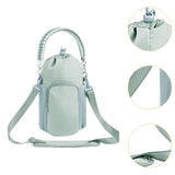 Maxbell Water Bottle Holder Pouch Insulated Water Bottle Carrier for Running Walking Light Green