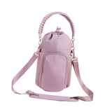 Maxbell Water Bottle Holder Pouch Insulated Water Bottle Carrier for Running Walking Pink