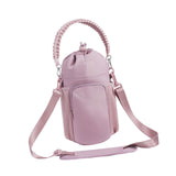 Maxbell Water Bottle Holder Pouch Insulated Water Bottle Carrier for Running Walking Pink