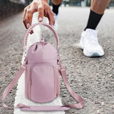 Maxbell Water Bottle Holder Pouch Insulated Water Bottle Carrier for Running Walking Pink