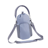 Maxbell Water Bottle Holder Pouch Insulated Water Bottle Carrier for Running Walking Gray Blue