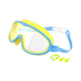 Maxbell Kids Swim Goggles No Leaking Adjustable for Snorkeling Indoor Boys and Girls Green and Black