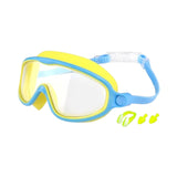 Maxbell Kids Swim Goggles No Leaking Adjustable for Snorkeling Indoor Boys and Girls Green and Black