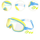 Maxbell Kids Swim Goggles No Leaking Adjustable for Snorkeling Indoor Boys and Girls Green and Black