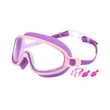 Maxbell Kids Swim Goggles No Leaking Adjustable for Snorkeling Indoor Boys and Girls Purple and Pink