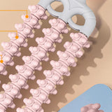Maxbell Massage Roller Stick Handheld Calf Rolling Massager for Thigh Legs Cellulite Pink