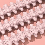 Maxbell Massage Roller Stick Handheld Calf Rolling Massager for Thigh Legs Cellulite Pink
