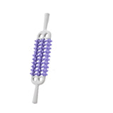 Maxbell Massage Roller Stick Handheld Calf Rolling Massager for Thigh Legs Cellulite Violet