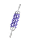 Maxbell Massage Roller Stick Handheld Calf Rolling Massager for Thigh Legs Cellulite Violet