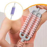 Maxbell Massage Roller Stick Handheld Calf Rolling Massager for Thigh Legs Cellulite Violet