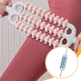 Maxbell Massage Roller Stick Handheld Calf Rolling Massager for Thigh Legs Cellulite Blue