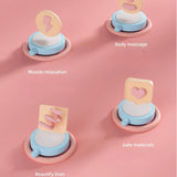 Maxbell Massage Roller Stick Handheld Calf Rolling Massager for Thigh Legs Cellulite Blue