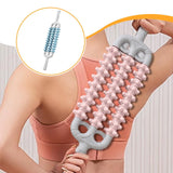 Maxbell Massage Roller Stick Handheld Calf Rolling Massager for Thigh Legs Cellulite Blue