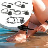 Maxbell Surfboard Leash Padded Leg Foot Rope Strap for Beginners Longboard Fishboard 183cm
