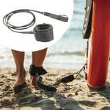 Maxbell Surfboard Leash Padded Leg Foot Rope Strap for Beginners Longboard Fishboard 213cm
