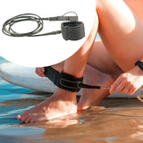 Maxbell Surfboard Leash Padded Leg Foot Rope Strap for Beginners Longboard Fishboard 274cm