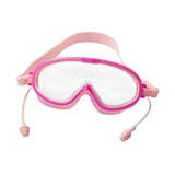 Maxbell Kids Swimming Goggles Waterproof Lightweight Wide View Portable Soft Eyewear Pink