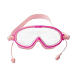 Maxbell Kids Swimming Goggles Waterproof Lightweight Wide View Portable Soft Eyewear Pink