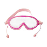 Maxbell Kids Swimming Goggles Waterproof Lightweight Wide View Portable Soft Eyewear Pink
