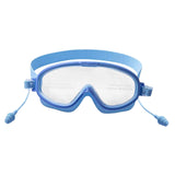 Maxbell Kids Swimming Goggles Waterproof Lightweight Wide View Portable Soft Eyewear Blue