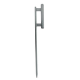 Maxbell Feather Flag Pole Iron Feather Banner Pole for Estate Flags Business