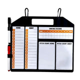 Maxbell Baseball Coaches Board Pen Clips Portable Professional Guidance Training Aid
